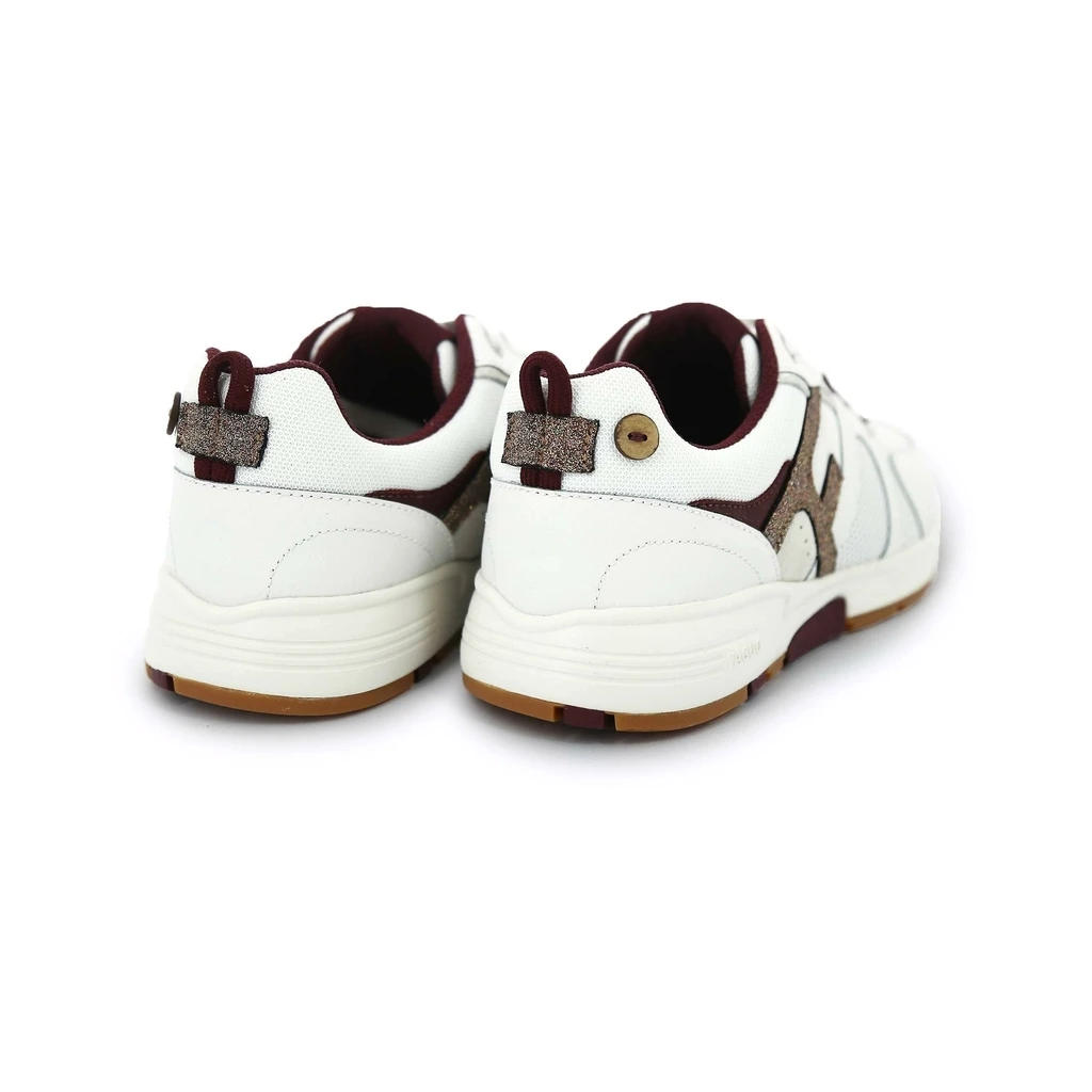 Faguo Willow Syn Woven Leath Femme Blanc – Image 3