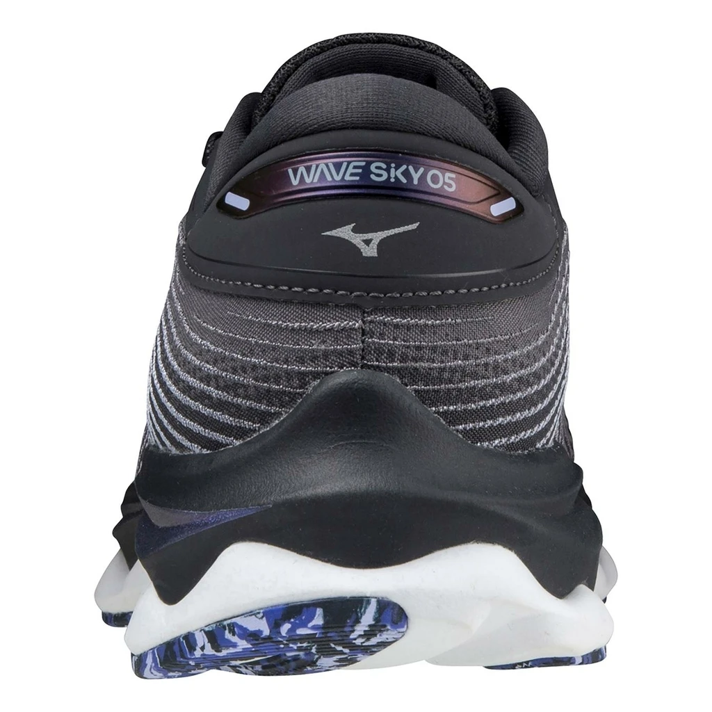 Mizuno Wave Sky 5 Femme Gris – Image 2