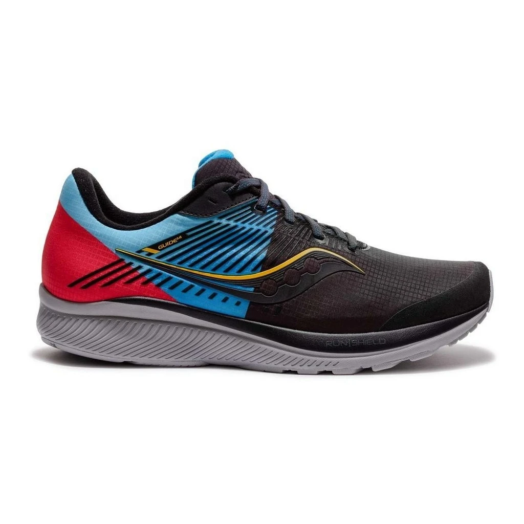 Saucony Guide 14 Runshield Femme Bleu Ciel