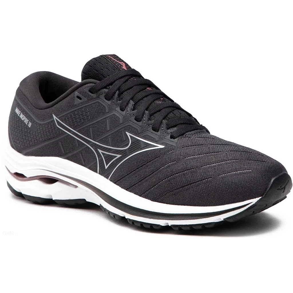 Mizuno Wave Inspire 18 Femme Noir – Image 3